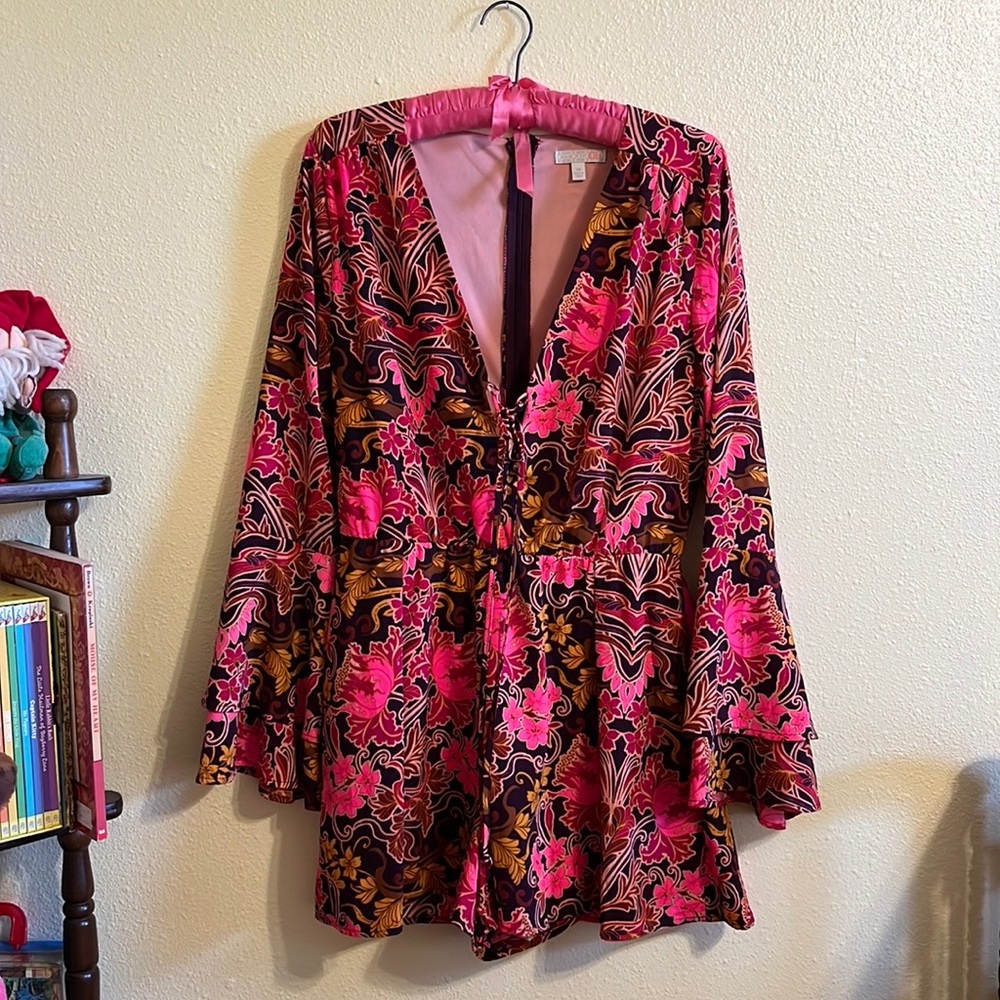 Gianni Bini Retro Inspired Psychedelic Romper